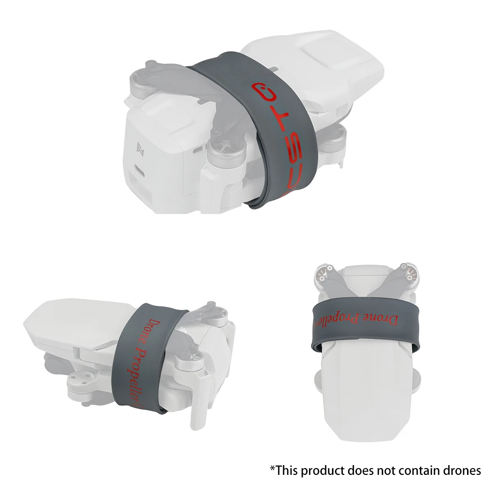 

Стабилизатор пропеллера практичный держатель для защиты лезвия Фиксирующий Ремень аксессуары для дрона Легкая установка Мягкий силикон д...