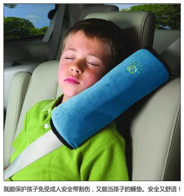 

1pc/lot 3 Colors Baby Auto Pillow Car Safety Belt Protect Shoulder Pad Vehicle Seat Belt Cushion For Kids Children