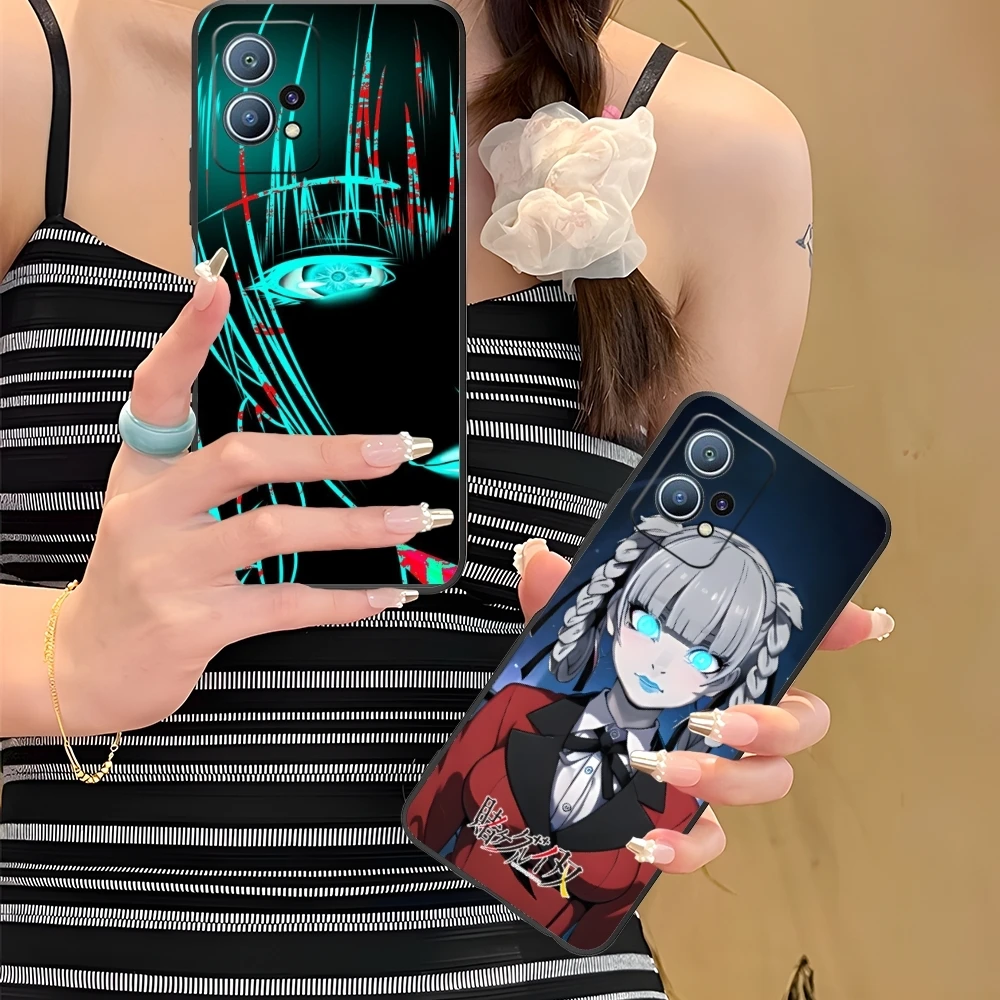 Чехол для мобильного телефона Kakegurui Kirari Anime Huawei P60 P50 P40 P30 P20 P10 P9 P8 Pro Lite Plus черный
