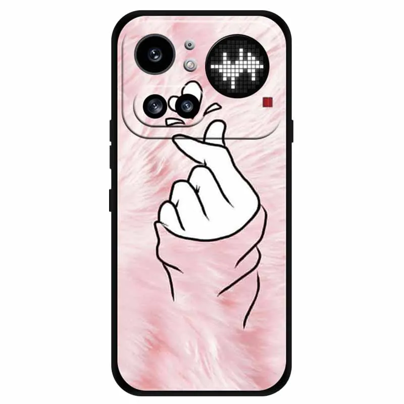 Фото Чехол для Nothing Phone 4a Pro, черный, с изображением льва, из мягкого силикона TPU, защитный чехол для Nothing Phone (4a) Pro, Phone4a Pro №3