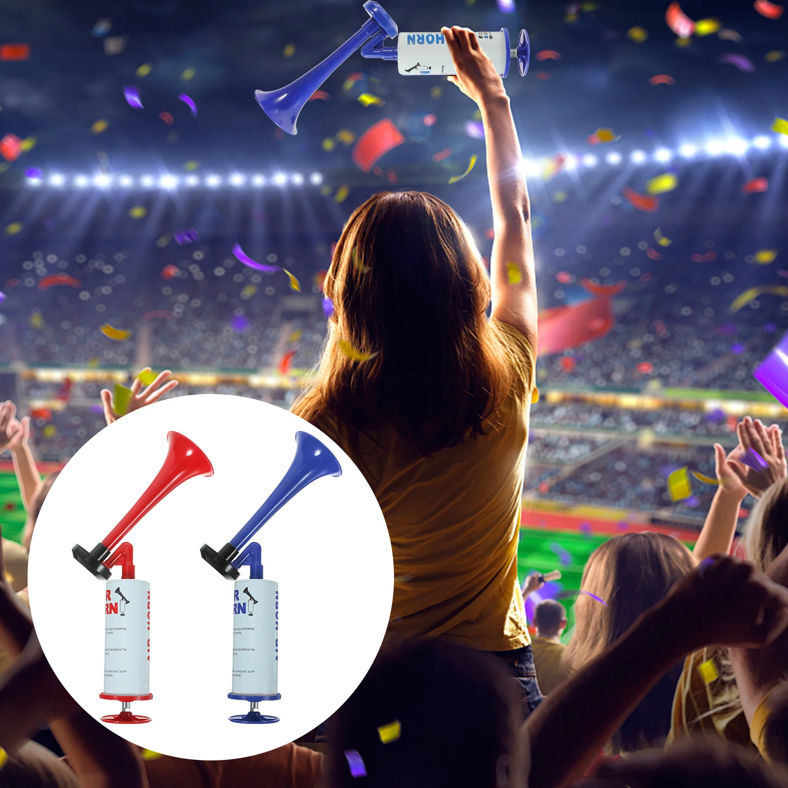 2 шт. воздушные рожки для вечеринок спортивная катание на лодках предупреждение