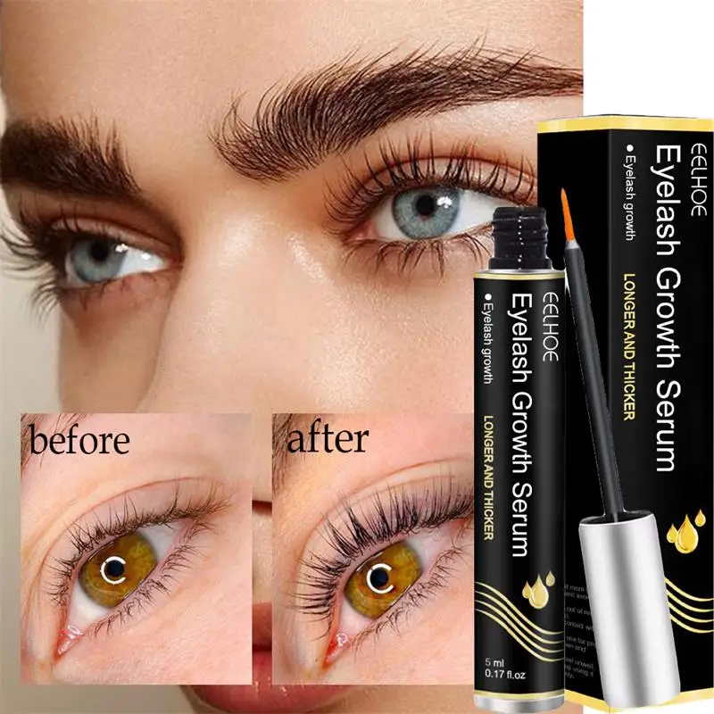 

Eyelash Fast Growth Serum Eyelash Eyebrow Enhancer Longer Thicker Eyelash Care Product Lashes Lengthening Nourishing Essence
