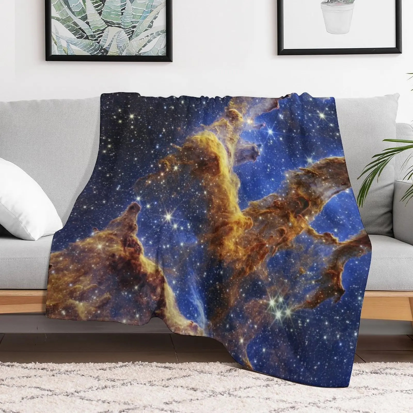 JWST Pillars of Creation 2022 (James Webb/JWST) — космический постер на науки космическое фото