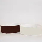 Роскошная дизайнерская миска для собак с надписью, нескользящая керамическая семейная миска для домашних животных, питьевая вода, уличные аксессуары для собак