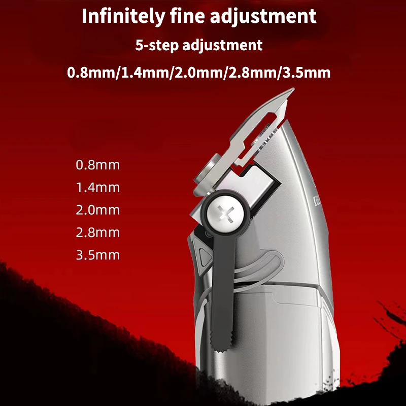 Newest Hair Clippers For Men Professional, Cordless Barber Clippers for Hair Cutting & Grooming, Rechargeable Beard Trimmer