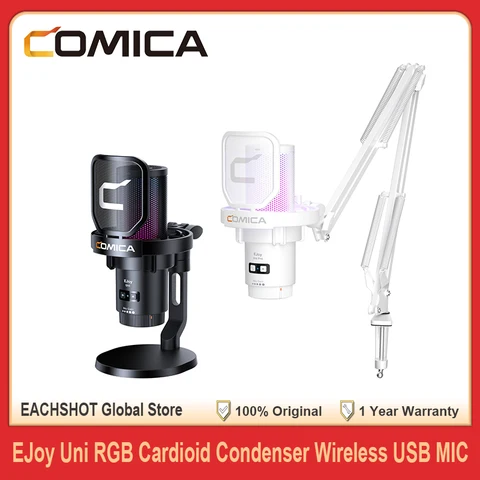 Comica EJoy Uni Pro RGB Беспроводной студийный микрофон