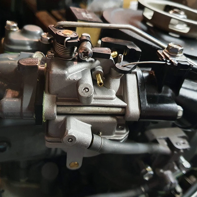 Фото Морской КАРБЮРАТОР Assy для 4-тактного 4HP 5HP Tohatsu/Nissan/Mercury моторная лодка с подвесным двигателем Marine №5