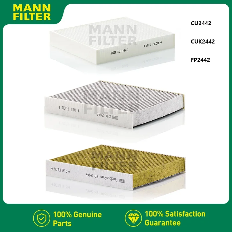 MANNFILTER CU2442/CUK2442/FP2442 Воздушный фильтр салона подходит для CHEVROLET DAEWOO CADILLAC OPEL SAAB 9-5