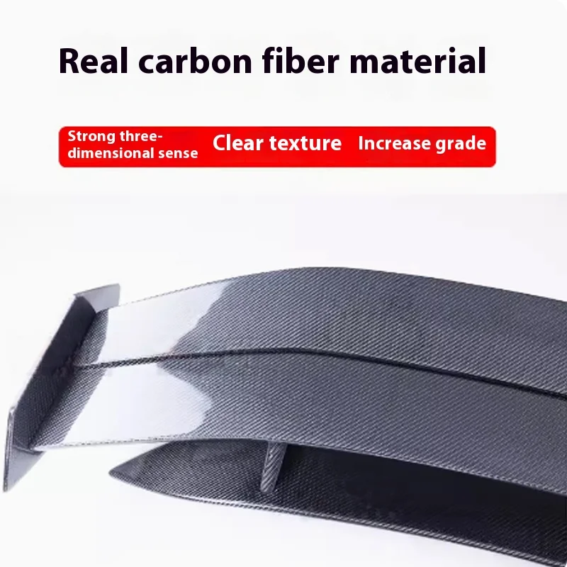 Для Tesla Model 3 Highland Carbon Fiber GT 2024 Double Decker задний спойлер багажника комплект кузова