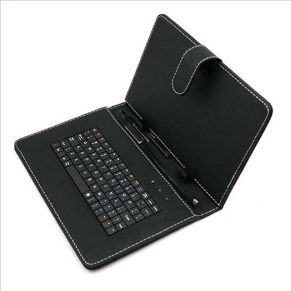 

Leather Case 10.1 Inch Imitation Cover With USB Keyboard Universal Practical For Android Windows Tablets Genuine Fashion