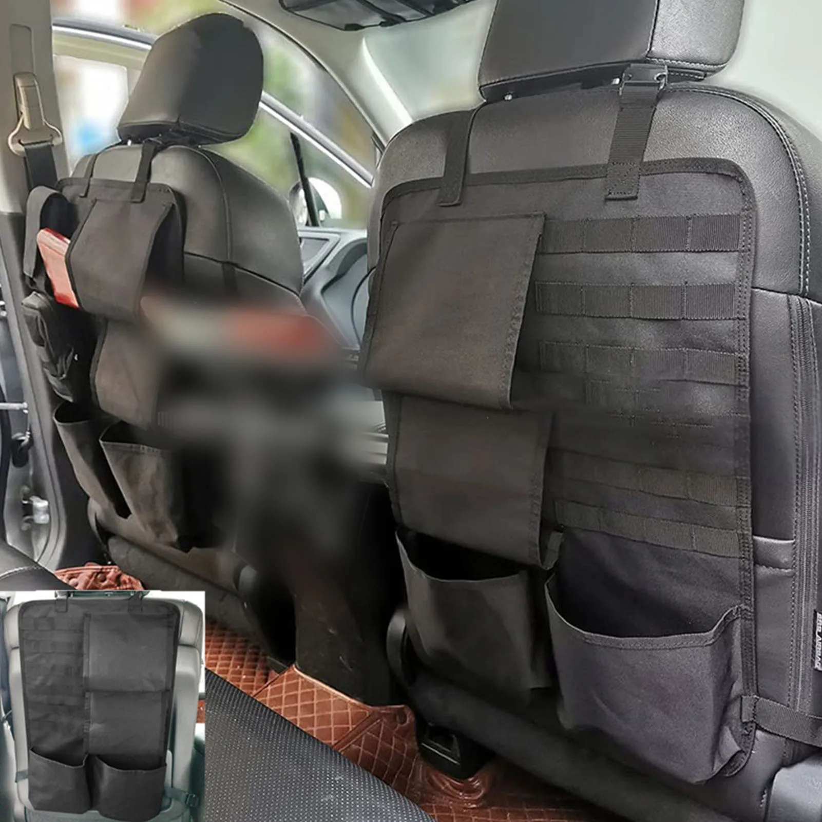 

Car Seat Back Organizer Backseat Bag Multifunctional Car Storage Organizer For Travel Stowing Tidying Car Backrest Organizer