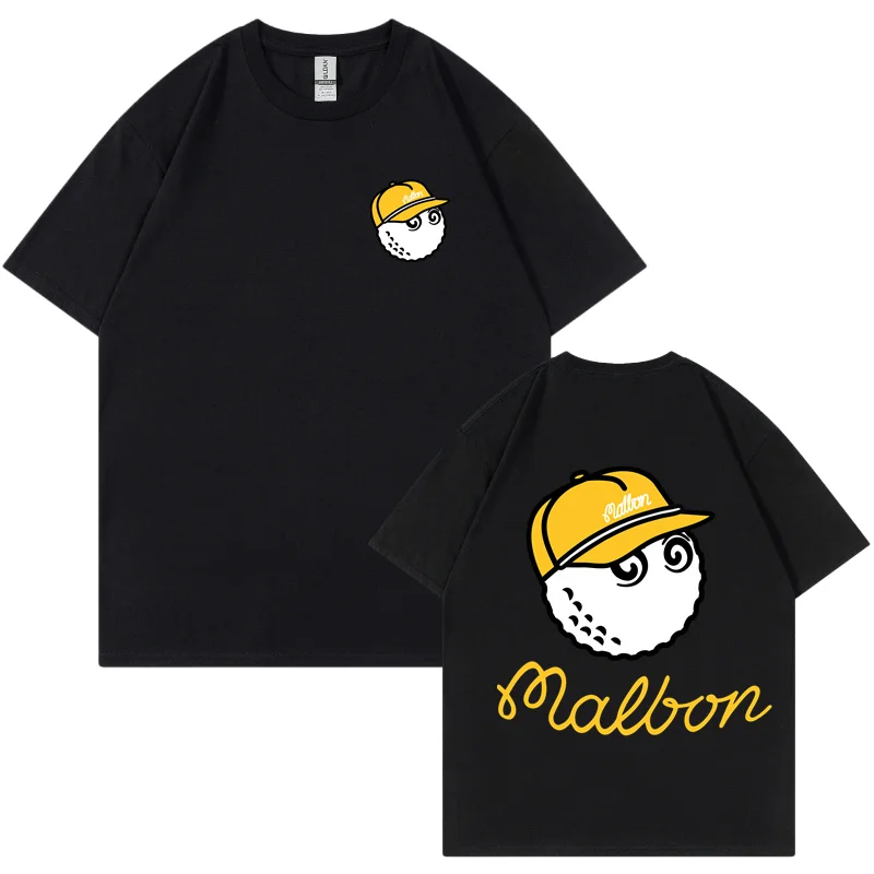 

Malbon Golf T shirt Men Hip Hop Korean Fashion Clothing Cotton T Shirt Streetwear Harajuku Summer Casual T-Shirts Women Top Tee