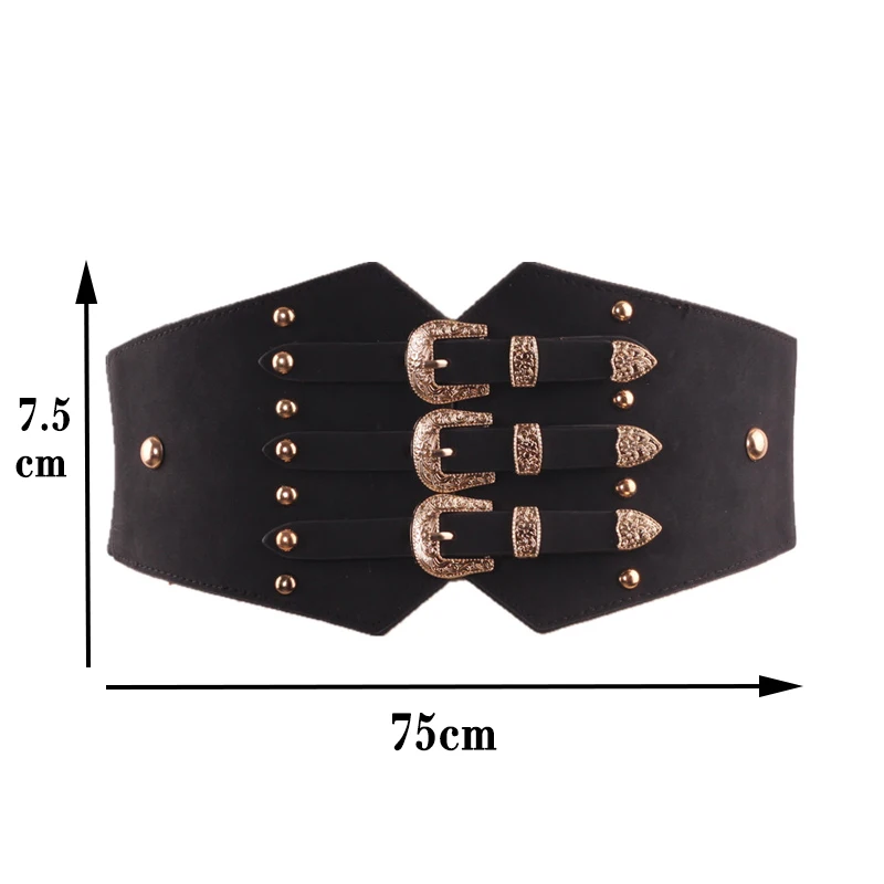 Женский корсет под грудь из искусственной кожи