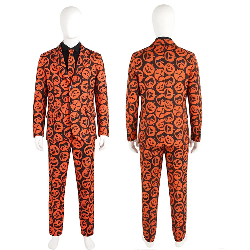Костюм для косплея WHH TV Show Funny Pumpkins Suit Saturday, униформа для вечеринок, наряды для ролевых игр, мужской костюм для Хэллоуина и карнавала (art.: 3920db7d26ea9) - 3920db7d26ea9