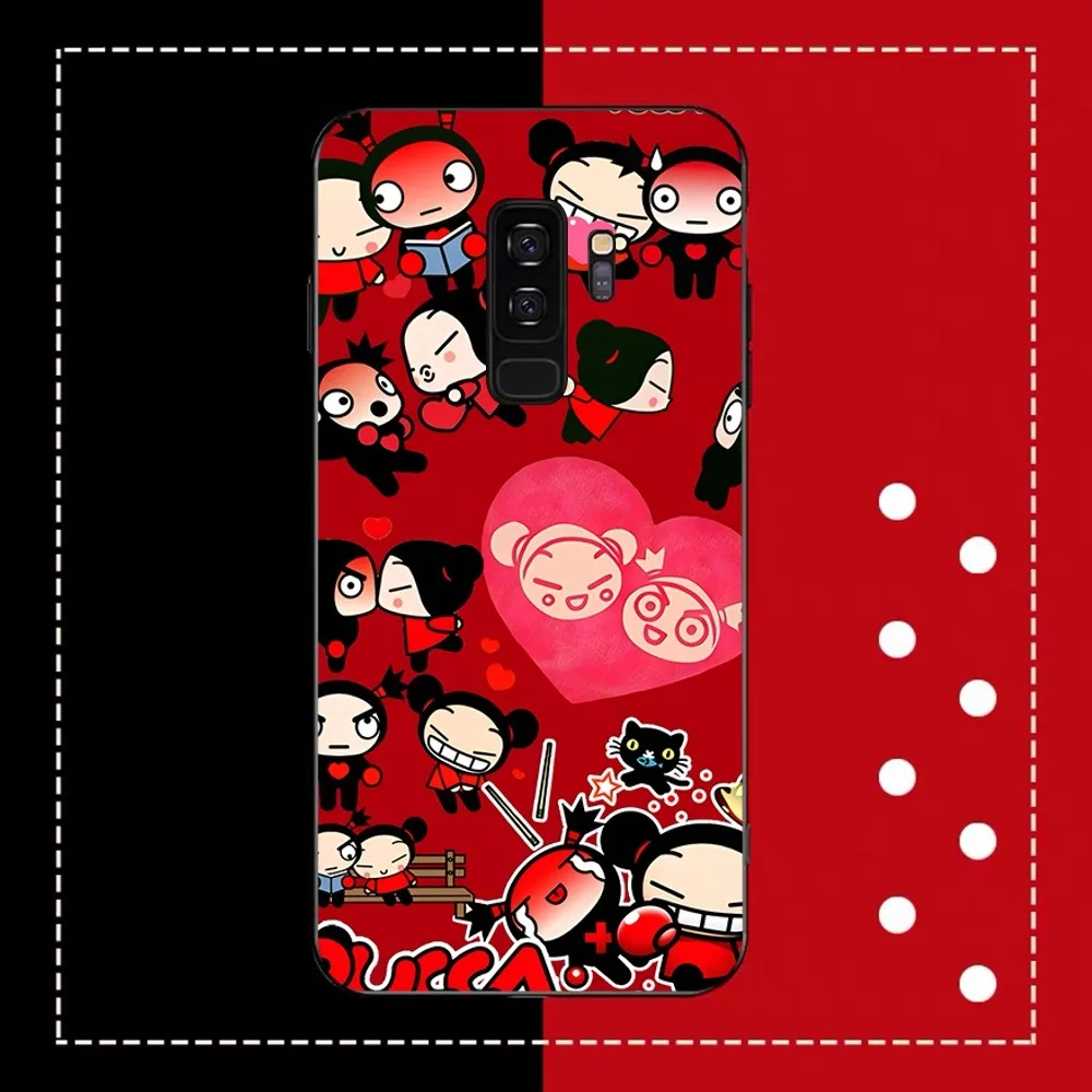 Pucca And Garu Phone Case For Samsung Note 8 9 10 20 Pro Plus Lite M 11 30 21 31 51 A 22 42 02 03