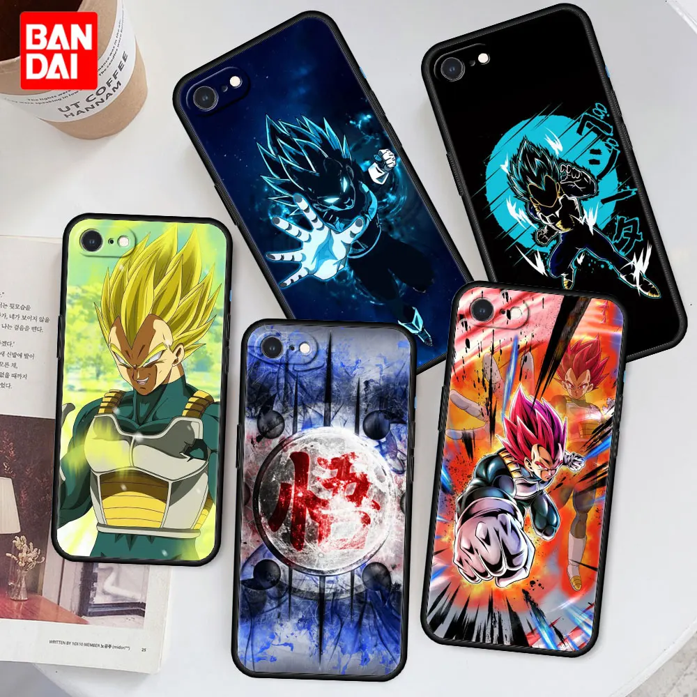 

Dragon Ball Vegeta Manga Case for iPhone 6 6s 7 8 X XR XS XS Max SE 2020 Plus 6plus 7plus 8plus Capinha Funda Cover Silicone