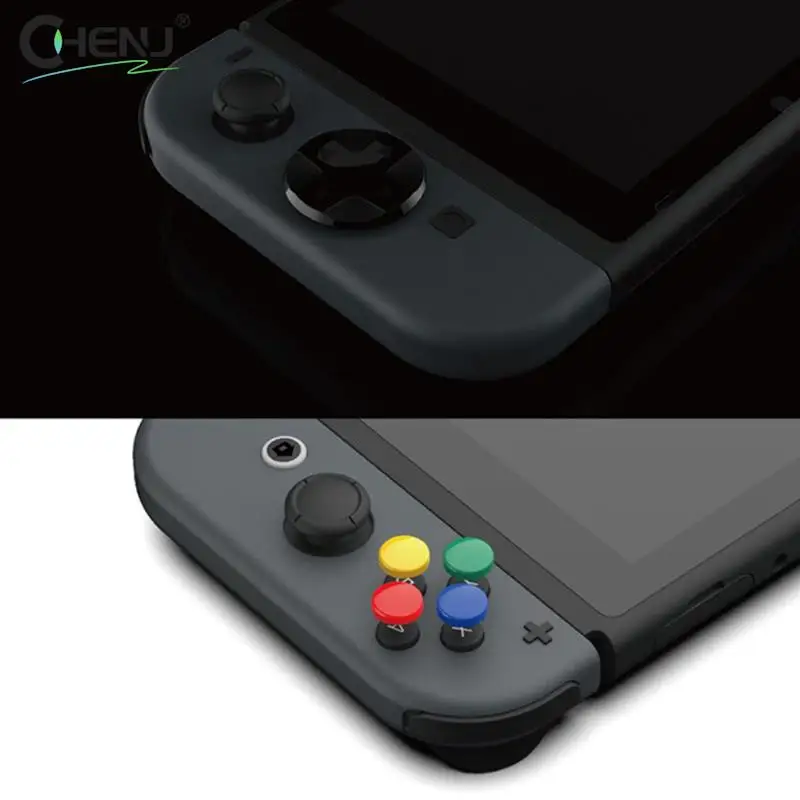

Direction Key Stickers Set Joystick Protective Rocker Caps Thumb Grips Cover D-Pad Button Case For Switch Lite Joycon Accessory