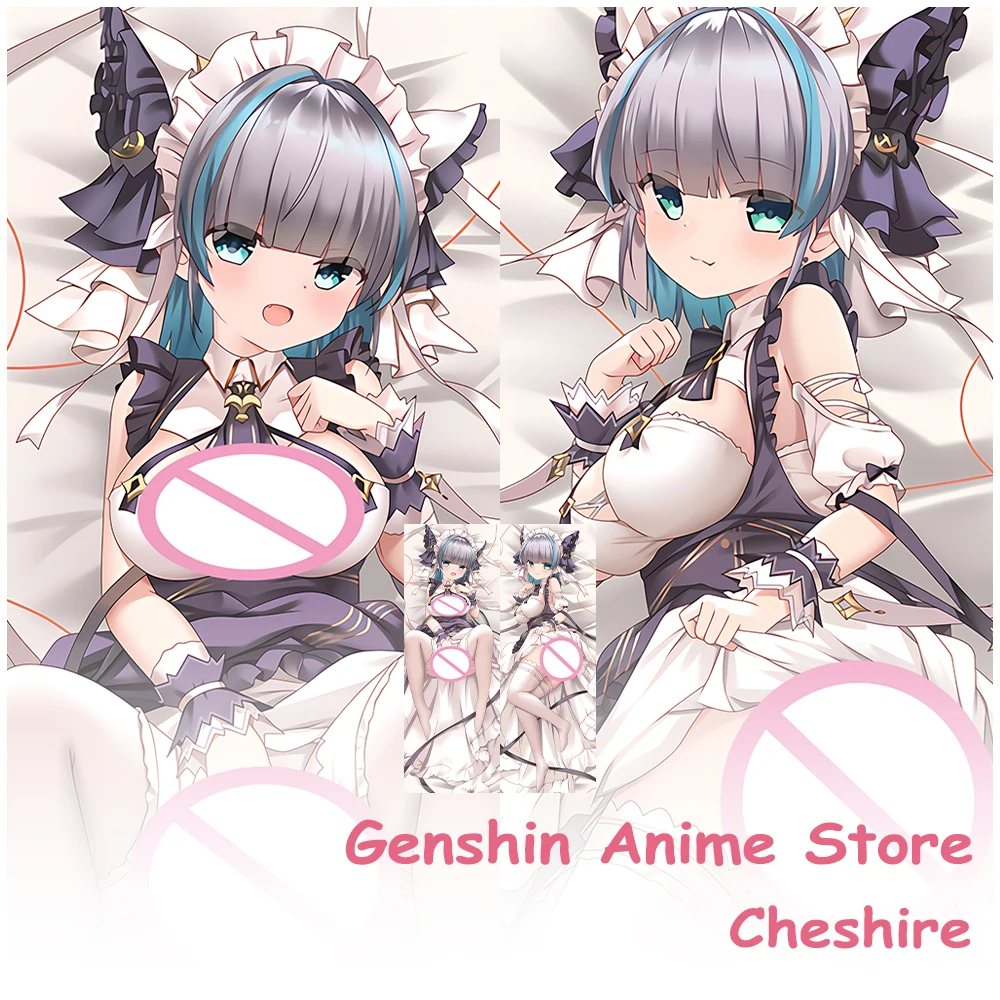 

Dakimakura Anime Pillow Case Cheshire Azur Lane Hugging Body Pillow Cover Japanese Anime Game Pillowcase Cushion Otaku Gifts