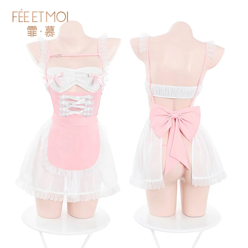 Сексуальное нижнее белье аниме костюмы для косплея наряд горничной дизайн