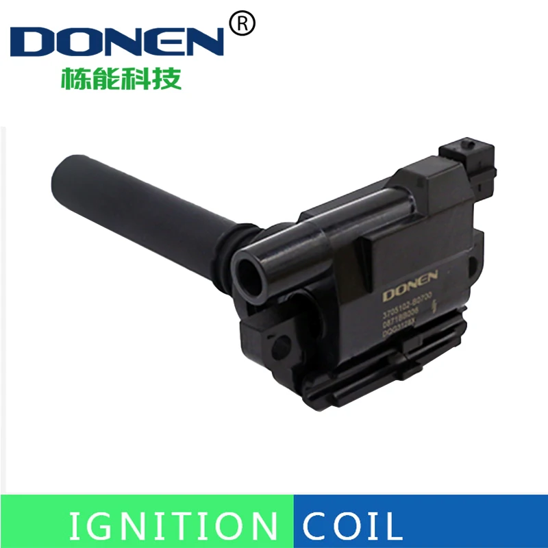 

Катушка зажигания для DFSK GLORY 330 350 CHANGAN Alsvin V3 3705102-B0700 3705102-B0700A AY1601014 DQ3128DY DQG3128X
