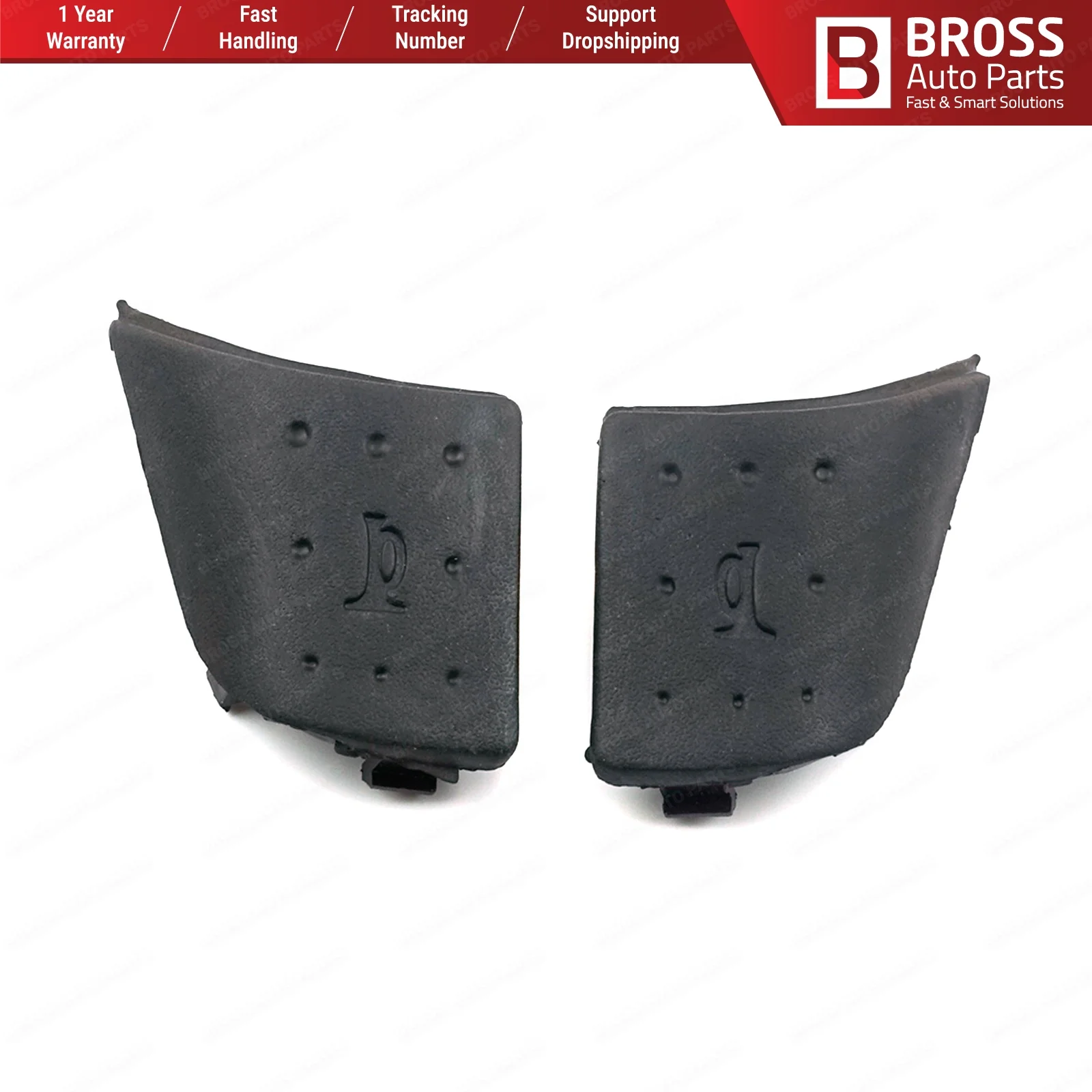 Рулевая кнопка для Vauxhall Opel Corsa C 6242078 2000-2006 Tigra B 2004-2009, 2 шт. - изображение