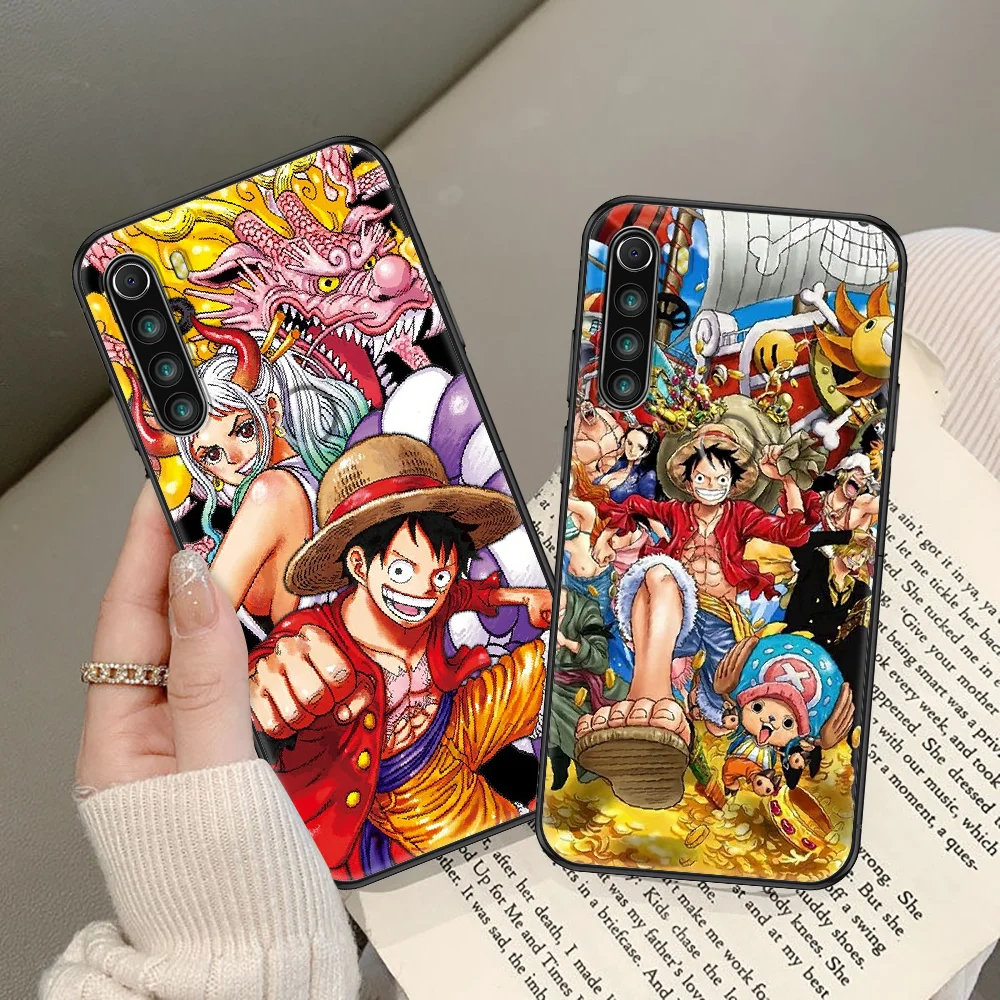 

Anime One Piece Monkey D. Luffy Phone case For Xiaomi Redmi Note 7 7A 8 8T 9 9A 9S 10 K30 Pro Ultra black soft hoesjes pretty