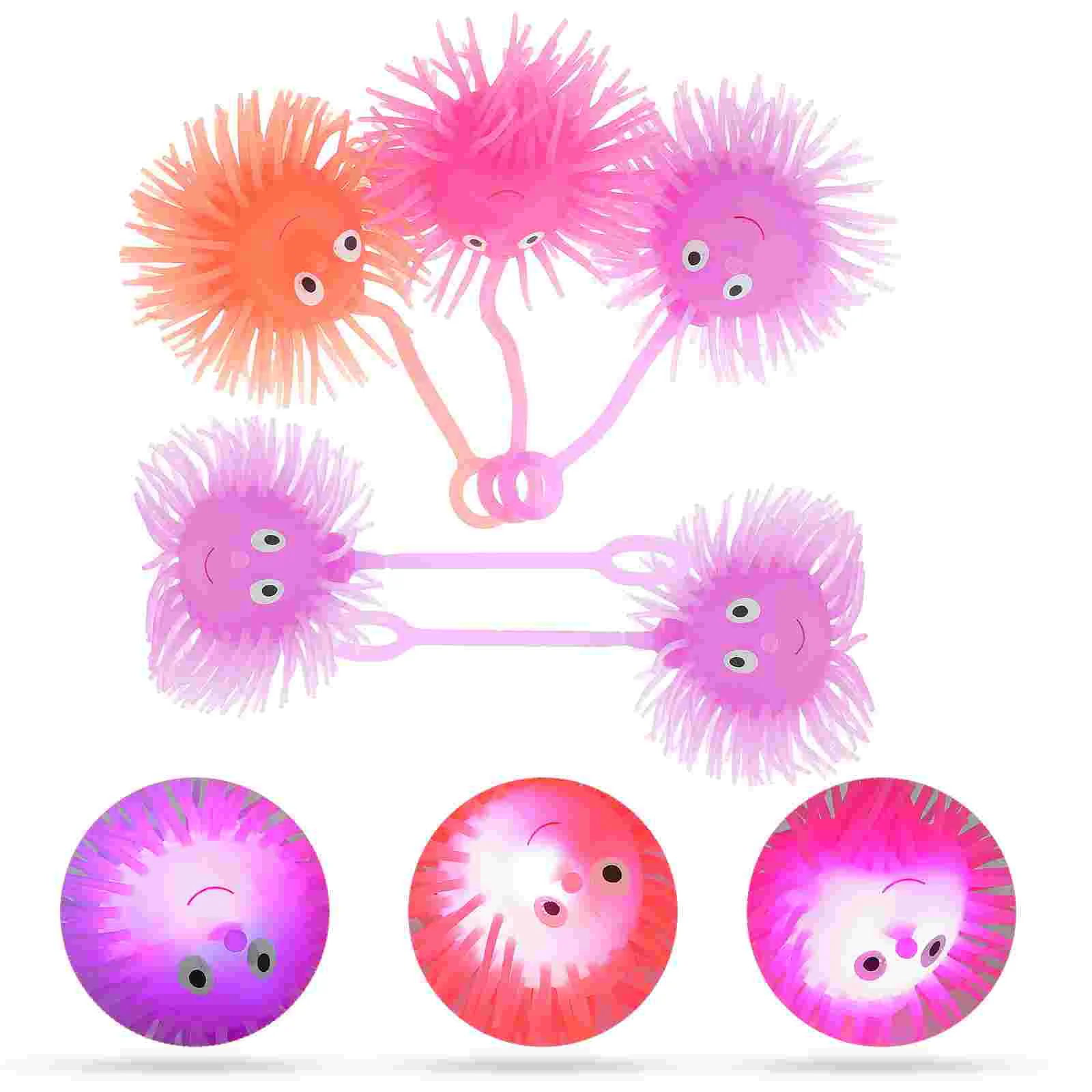 

5 Pcs Fidget Kids Light Balls Kids Decompression Kids Light Fidget Kids Glowing Caterpillar