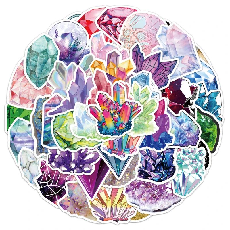 

50 новых хрустальных граффити-наклеек, блокнот, чемодан, шлем, милые детские наградные наклейки «сделай сам», игрушки