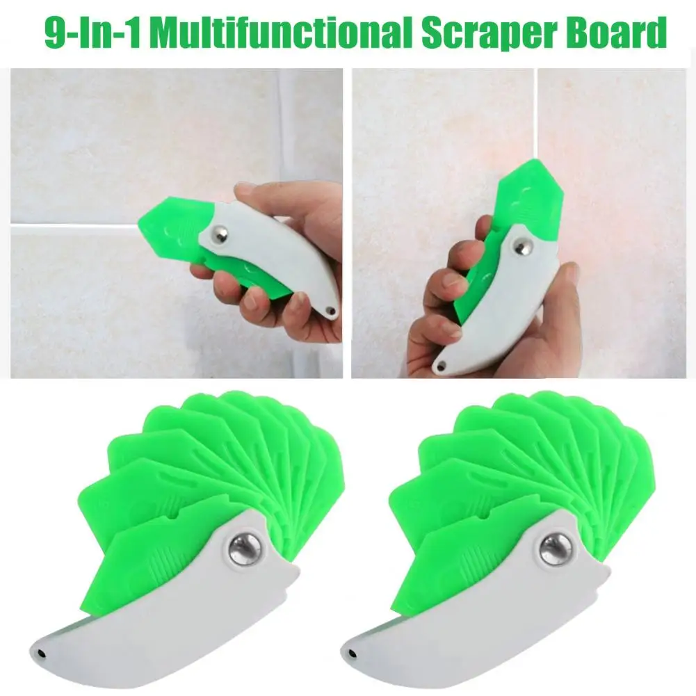 1/2 шт. 9-в-1 инструменты для силиконовых швов компактный набор инструментов
