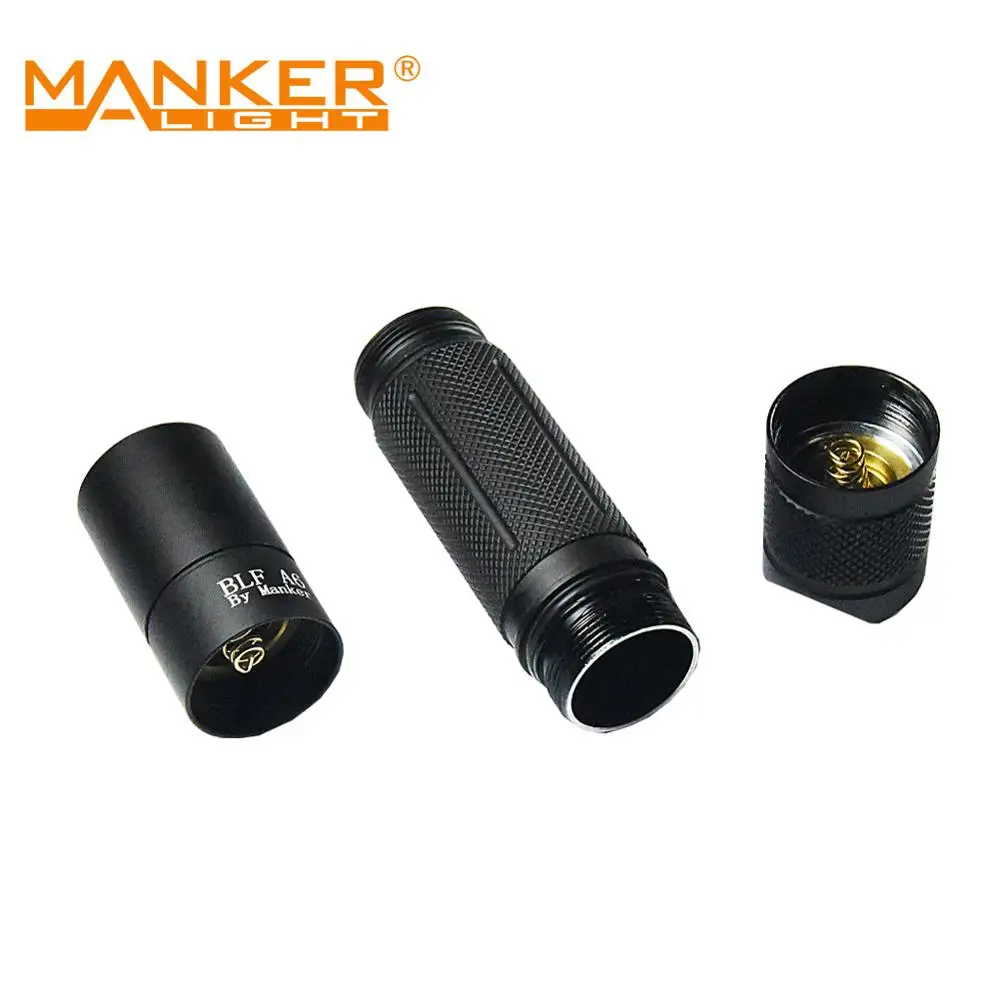 Комплект: светодиодный фонарик Manker BLF A6 1600 люмен CREE XP-L 18650 + высокого разряда 30 А 3100