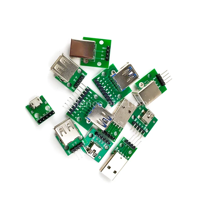 Board Has Been Welded To The Mobile Phone Power Data Cable Module