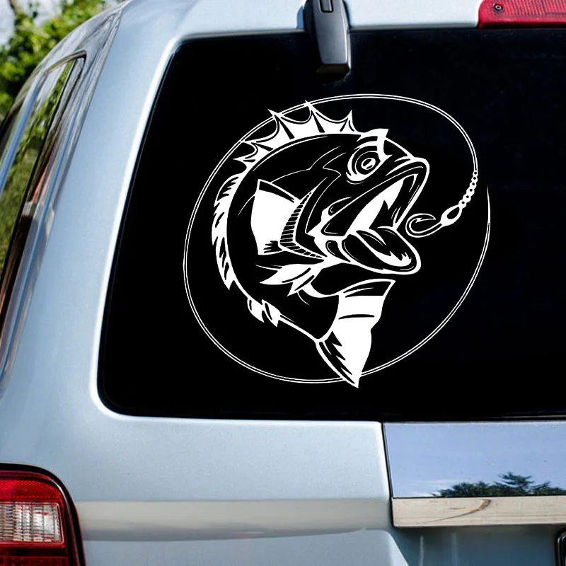 Хобби Рыбалка Охота удочка снасти автомобиль Лодка наклейки виниловые искусства
