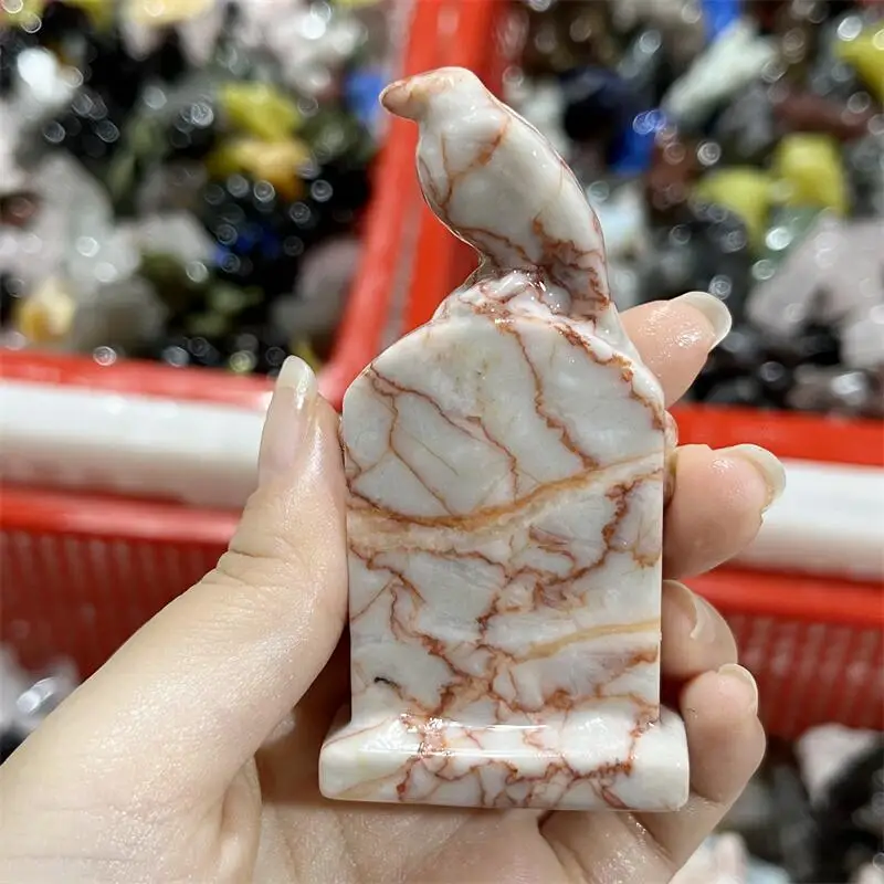 Натуральный красный камень из сети перекрестная вырезка надгробие на Хэллоуин