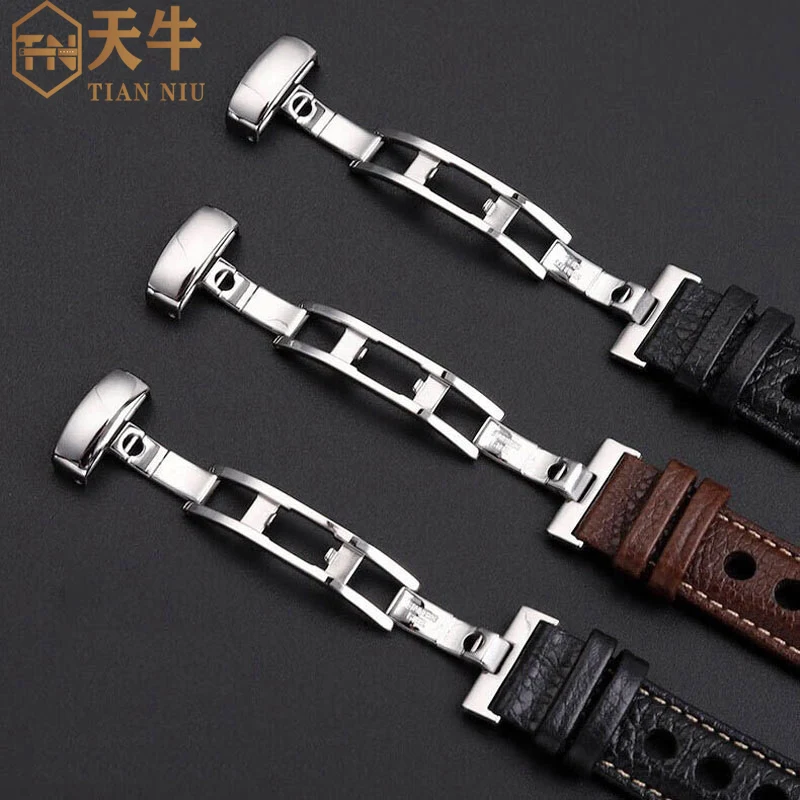 Ремешок для часов Tissot PRS516 racing series T04440A T044417 натуральный ремешок lea-ther мужчин с