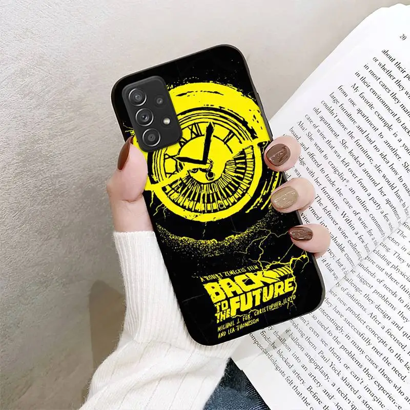 Movie Back to the Future poster Phone Case For Samsung Galaxy S10 S20 S21 Note10 20Plus Ultra Shell | Mobile Cases &amp Covers