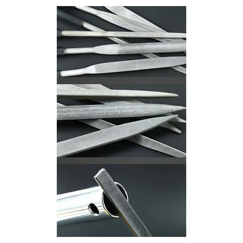 Набор ручных напильников для полировки металла маленький напильник треугольный