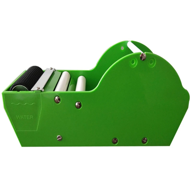 

Water Activated Gummed Kraft Paper Tape Packaging Dispenser Green Kraft Paper Tape Cutter For Box Sealing