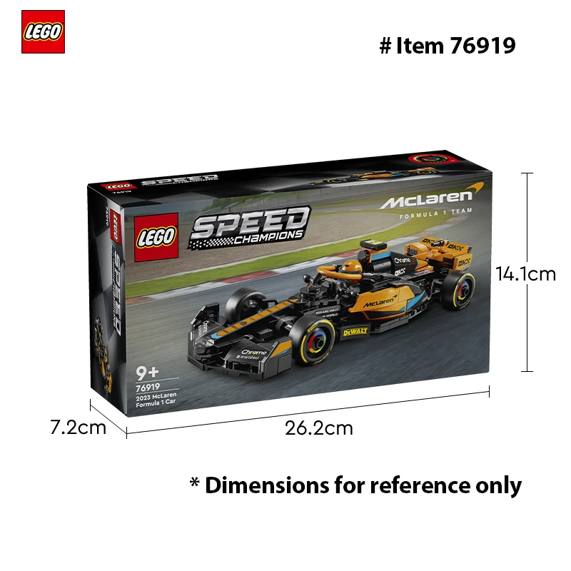 LEGO 76919 McLaren Formula 1 гоночный автомобиль игрушка для детей унисекс 6-12 лет