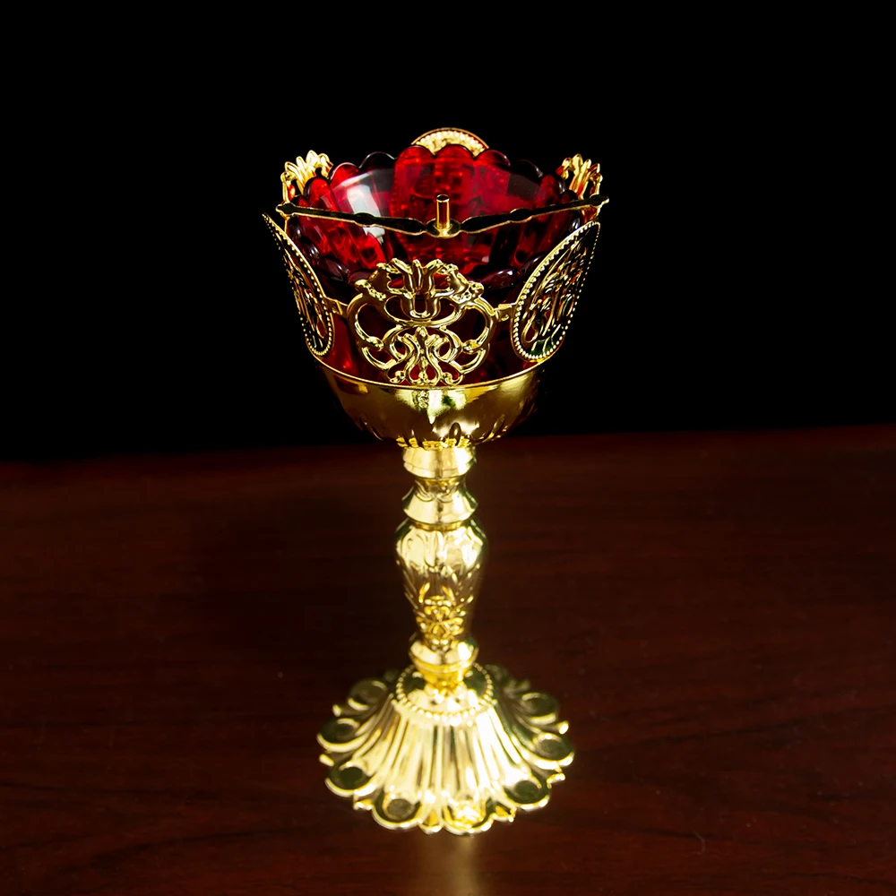 Классические ретро подсвечники из сплава для религиозных церквей домашний декор