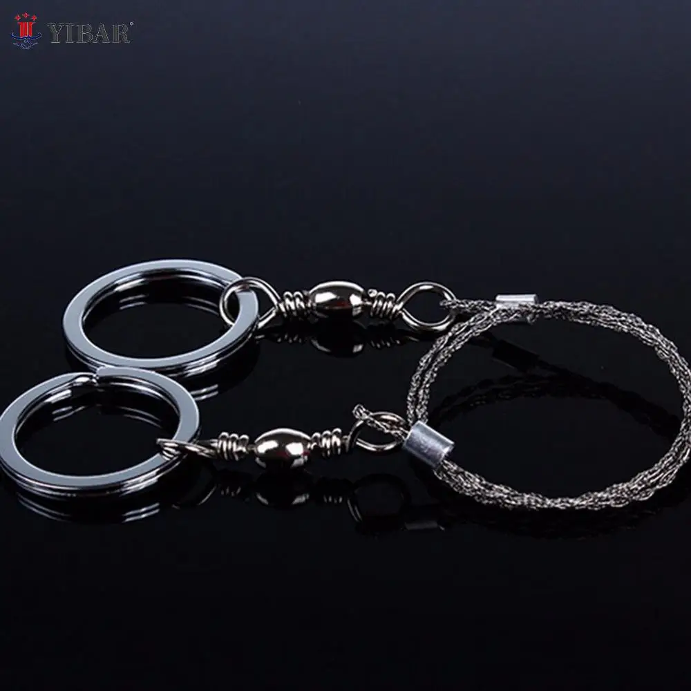 

1 шт. многофункциональная проволока для повседневного использования на открытом воздухе и походов, брелок из проволоки из нержавеющей стал...