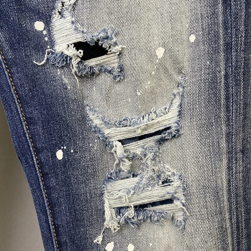 Новинка 9825 мужские брюки cheiписьменного кроя dsq квадратные с принтом букв нищего