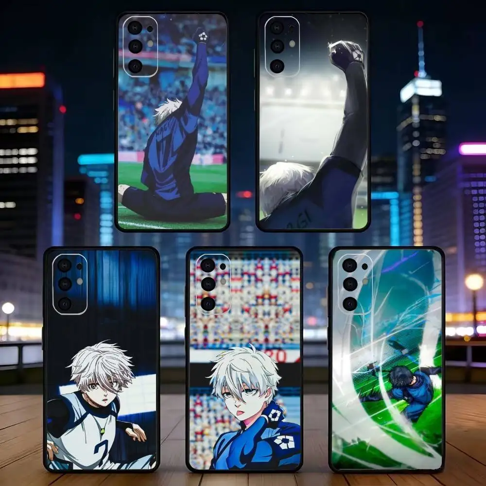 Фото Чехол для телефона AAA B-BLUE LOCKS S-Seishiro Nagi для Samsung S25, S24, S21, S22, S23, S30, Ultra, S20, Plus, Fe, Lite, Note, 10, черный №1