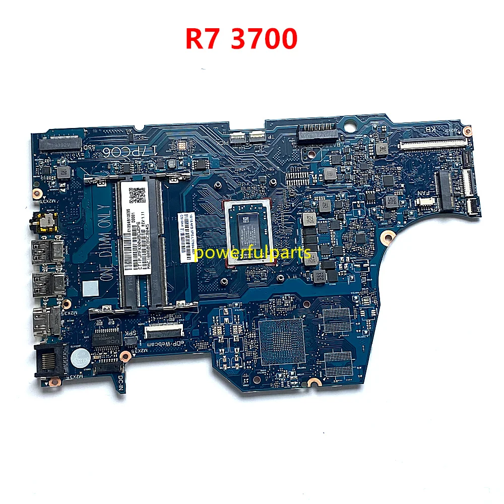 

100% работает на материнской плате HP 17-ca, Ryzen7 3700, встроенный центральный процессор, Φ 6050A3056601-MB-A01, протестирован, ОК