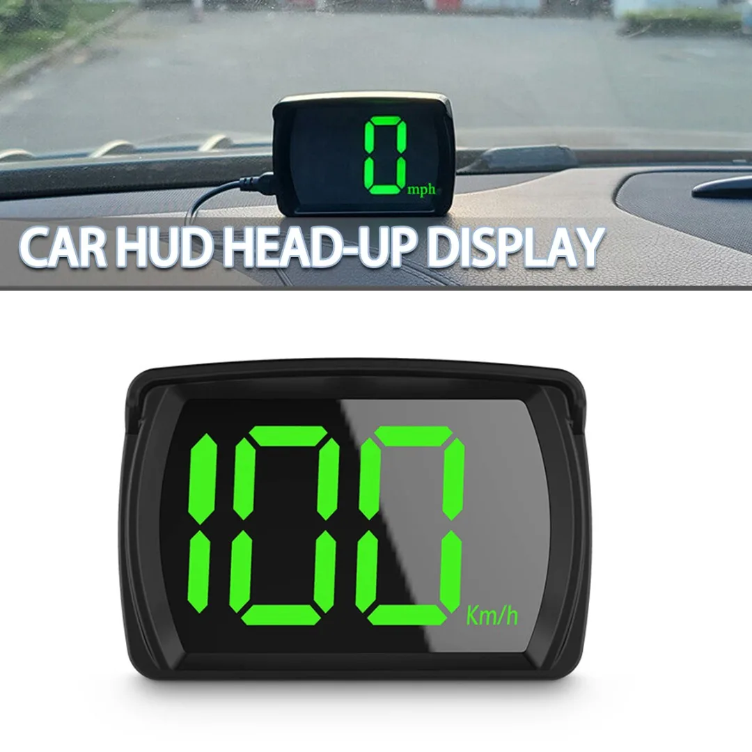 

1pcs 80*54*31mm Car GPS Hud GPS Durable Digital Speedometer Auto Accessory For Cars/Buses/Trucks/Bikes/Scooters