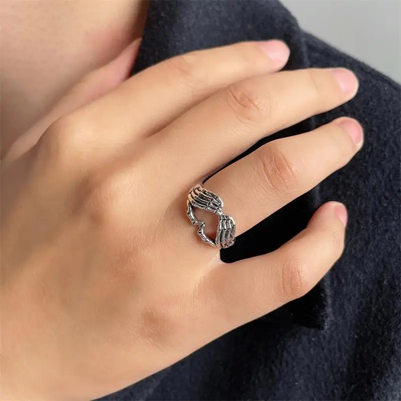 Кольцо в стиле панк-хоп для мужчин и женщин |