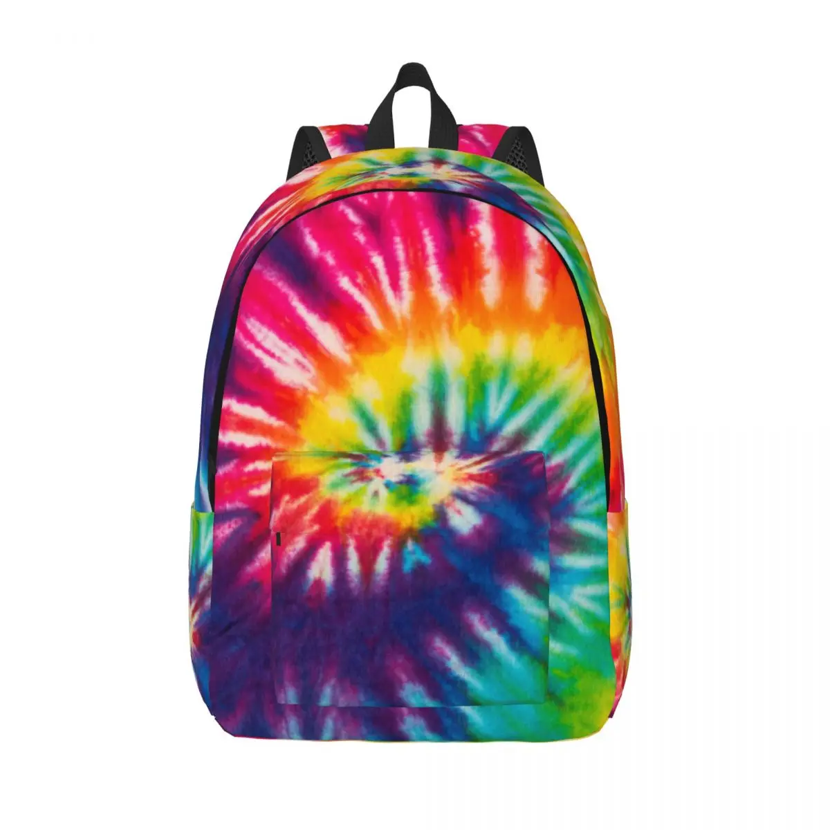 

Abstract Swirl Tie Dye Backpack for Men Women Fashion High School Work Daypack Laptop Canvas Bags Outdoor