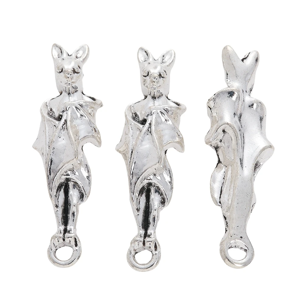 Винтажный металлический кулон летучая мышь из цинкового сплава 20 шт. аксессуары
