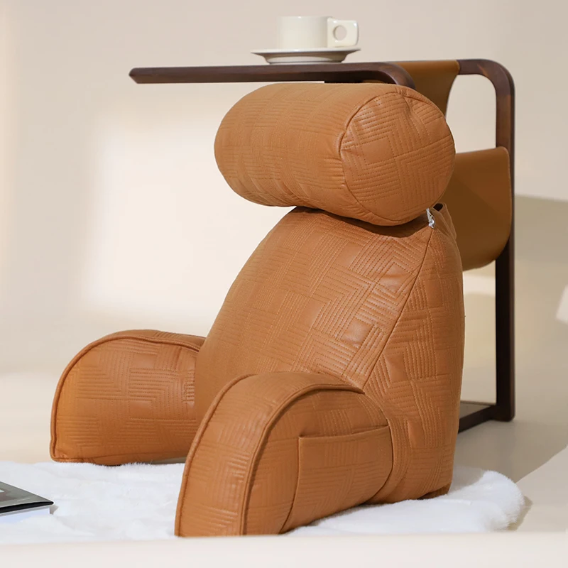 

Modern Orthopedic Sofa Cushions Waterproof Reading Ergonomic Lumbar Cushions Bed Backrest Adults Coussin Chaise Home Decoration