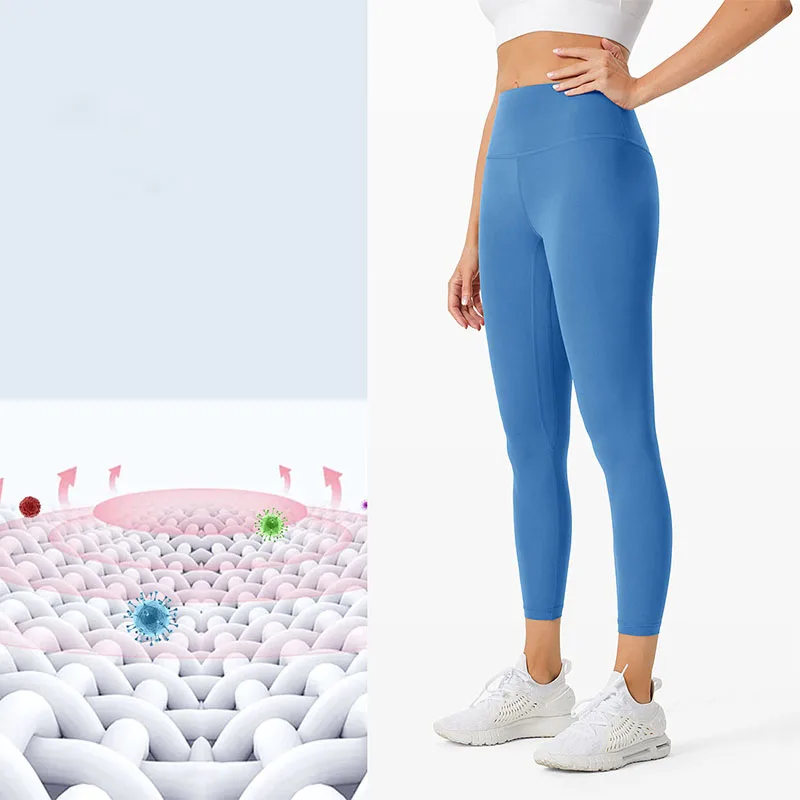 High Waist Naked Feeling Leggings Push Up Sport Women Fitness Running Yoga Pants High Elastic Seamless Leggings Gym Girl Legging