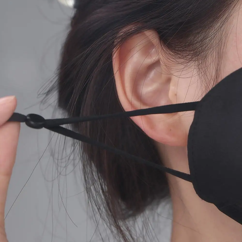 Летняя однотонная подвесная маска для ушей девочек и женщин походная защита глаз